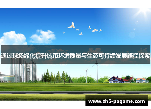 通过球场绿化提升城市环境质量与生态可持续发展路径探索